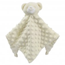 BC34-C: Cream Dimple Bear Comforter